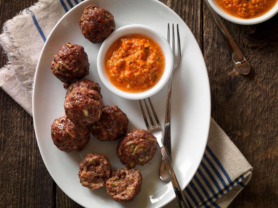 Beef and Vegetable Meatballs