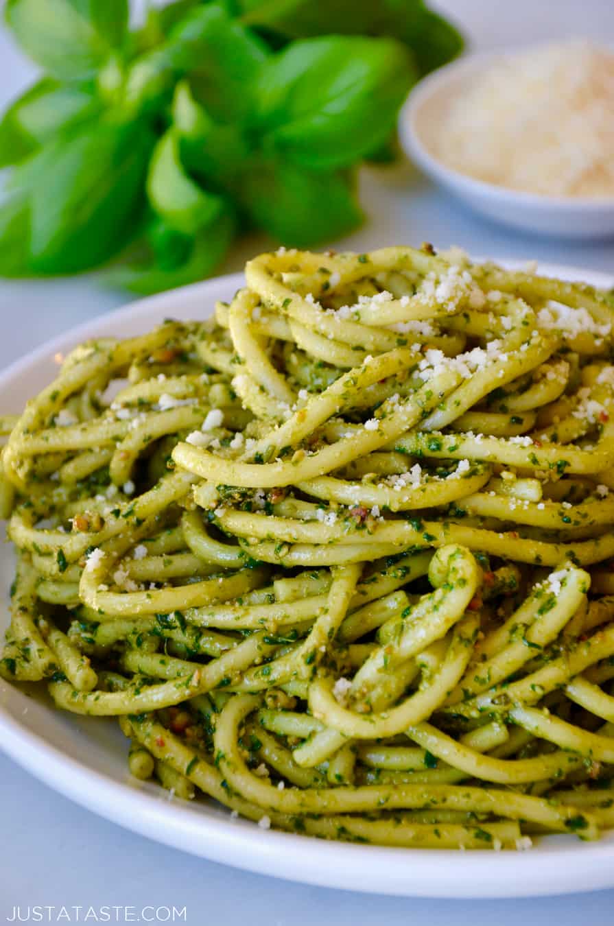 Classic Basil Pesto Pasta