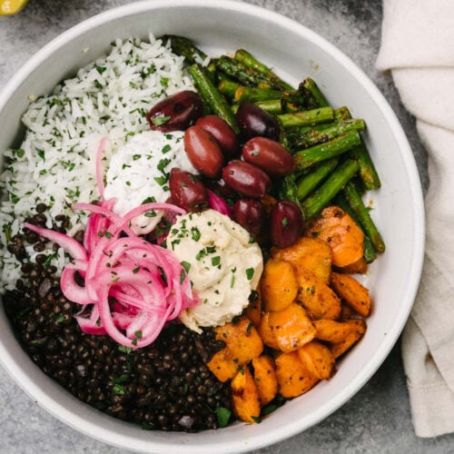 Black Lentil Buddha Bowl Base