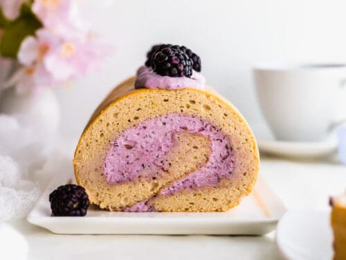 Blackberry Cream Roll