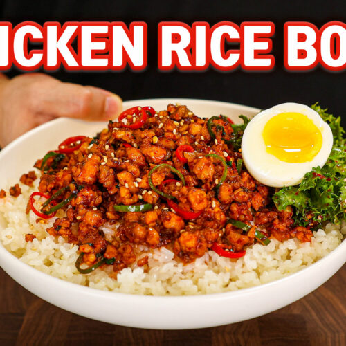 Korean Chicken Bowls