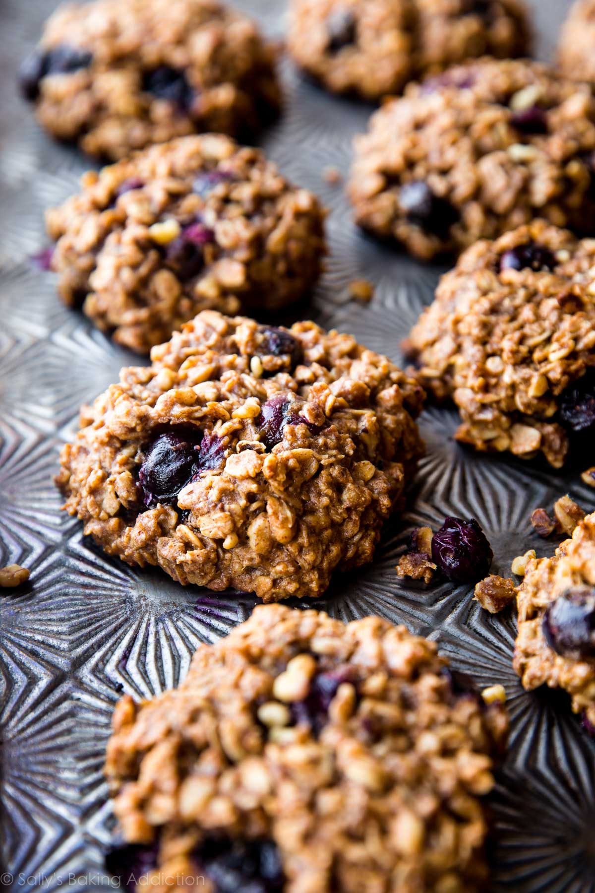Oatmeal Blueberry Breakfast Cookies