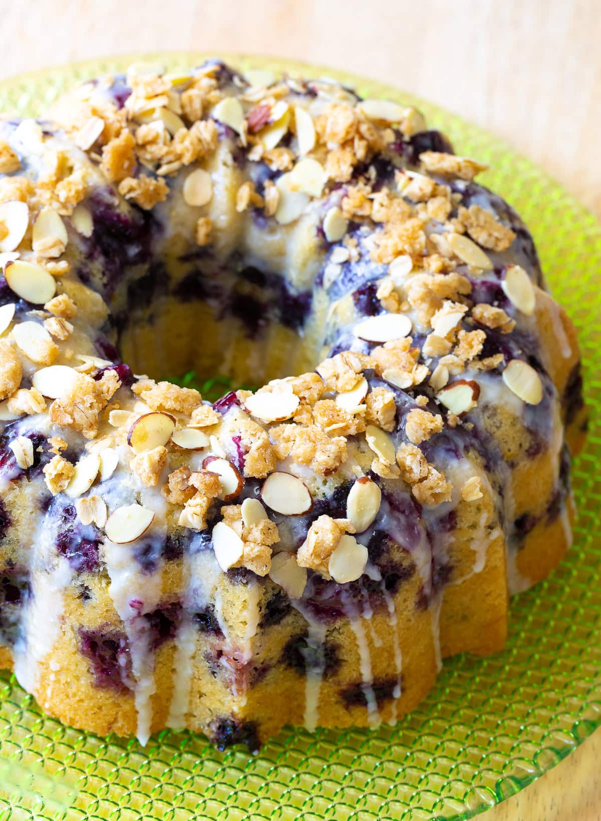 Blueberry Streusel Bundt