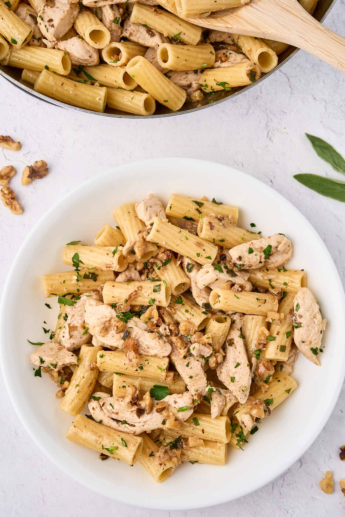 Sage Brown Butter Chicken Penne