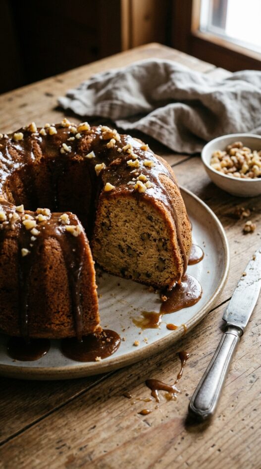 Brown Sugar Walnut Cakes