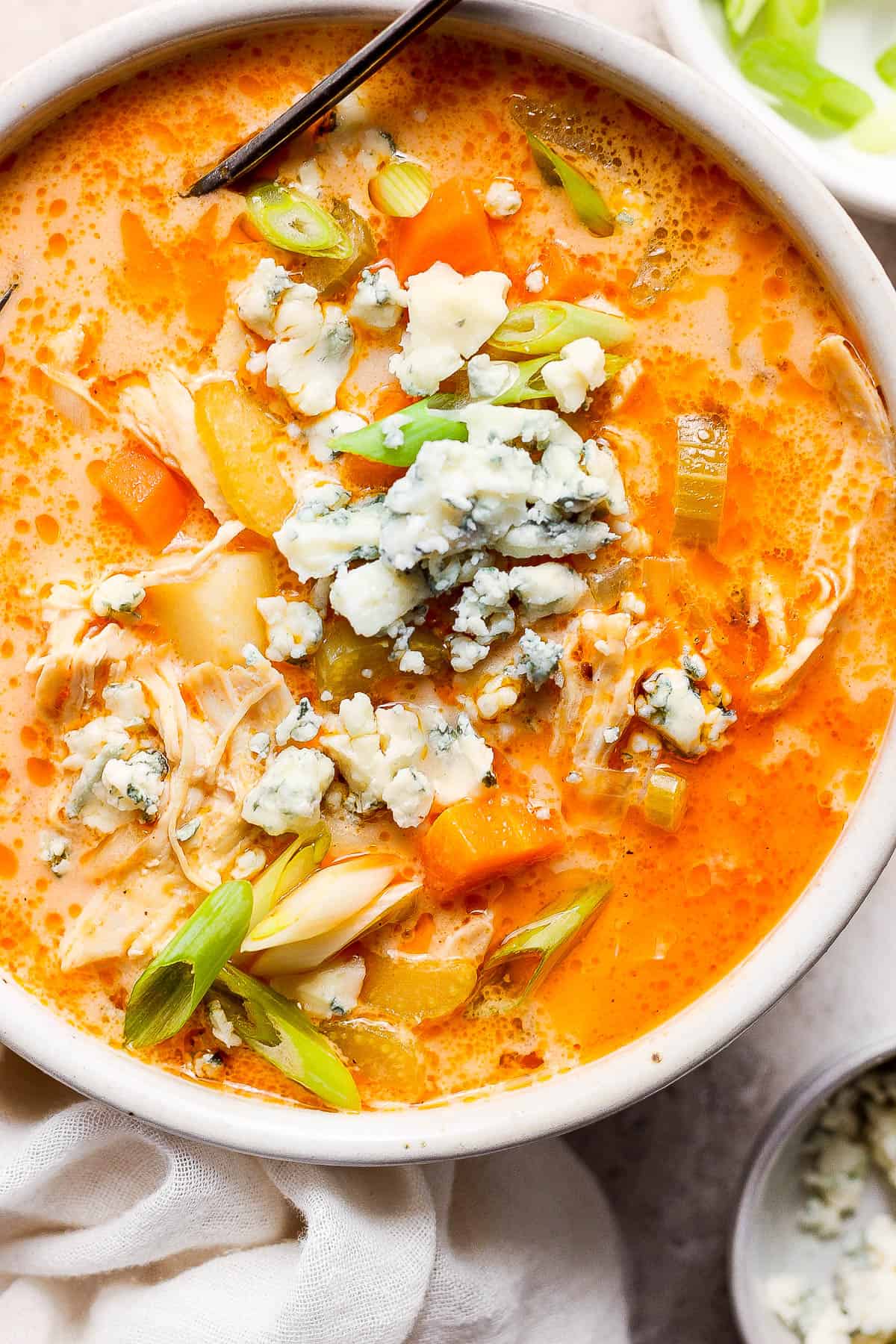 Spicy Buffalo Chicken Soup