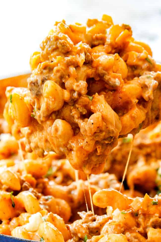 Buffalo Beef Mac and Cheese