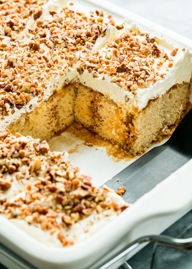 Dulce de Leche Poke Cake