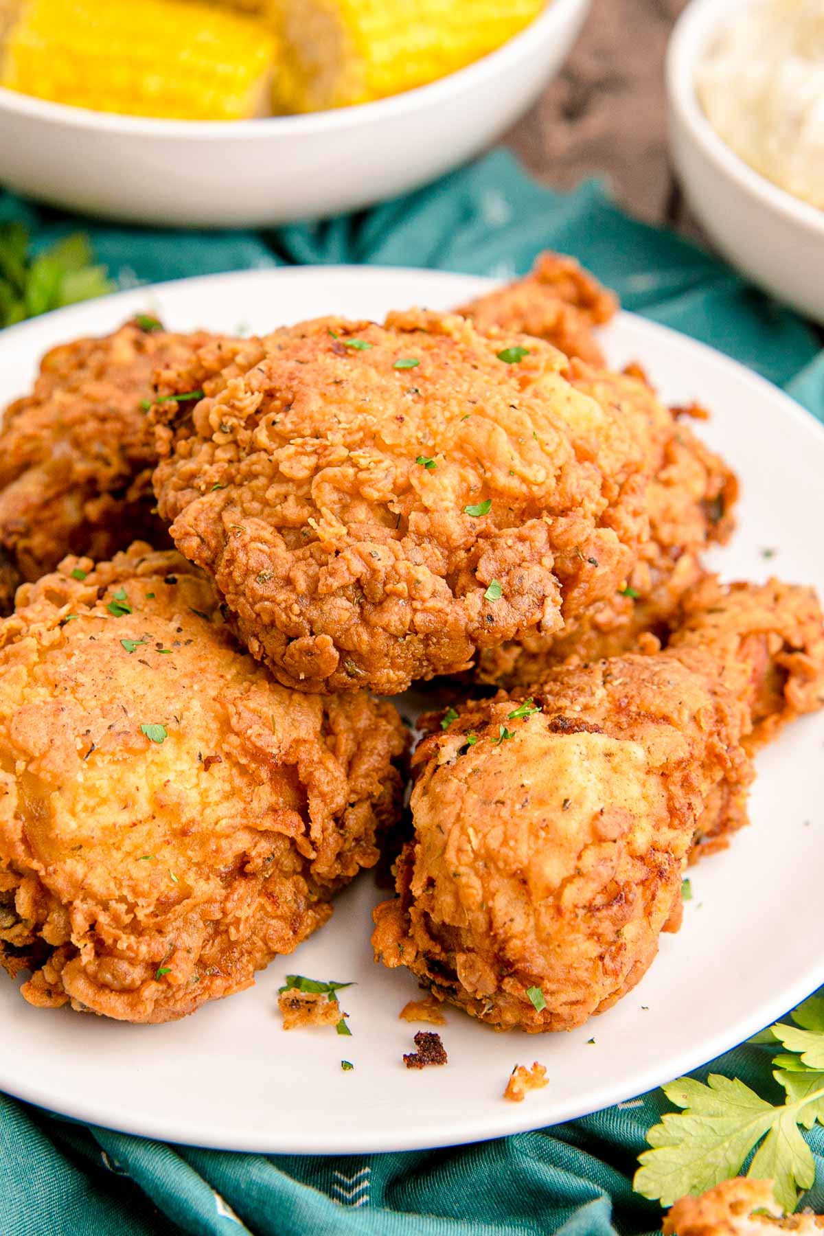 Crispy Buttermilk Fried Chicken