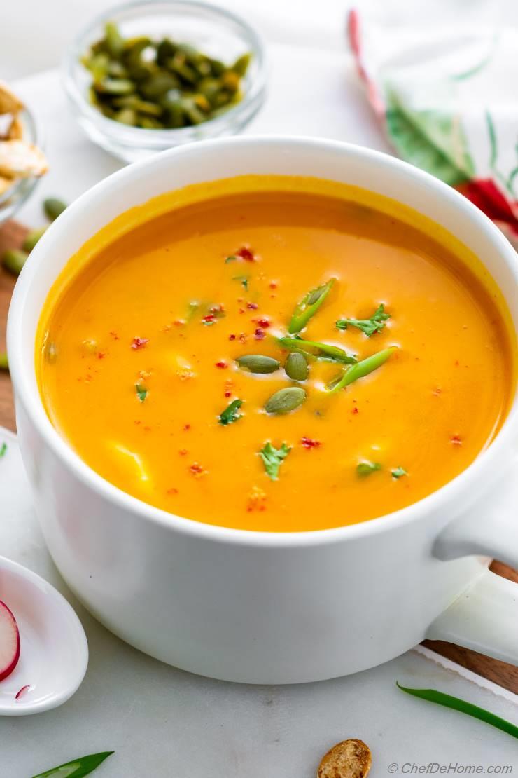 Thai Butternut Squash Soup