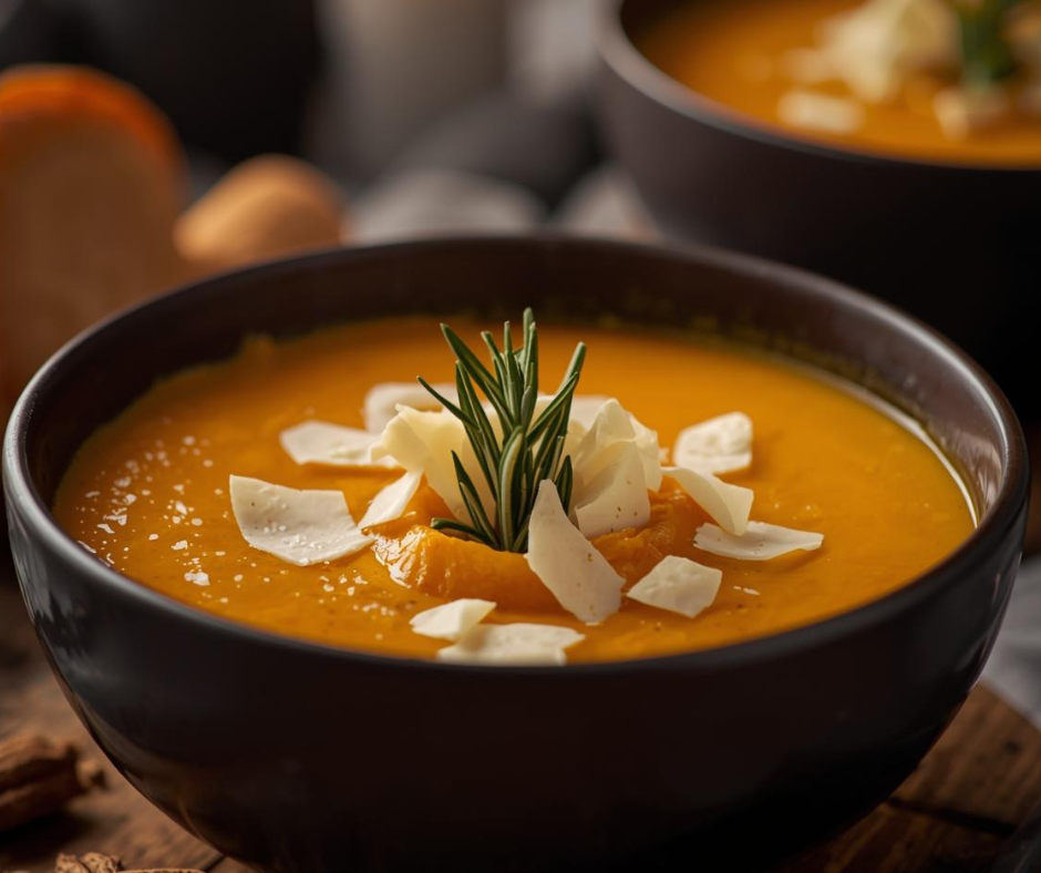 Pumpkin White Chocolate Bisque