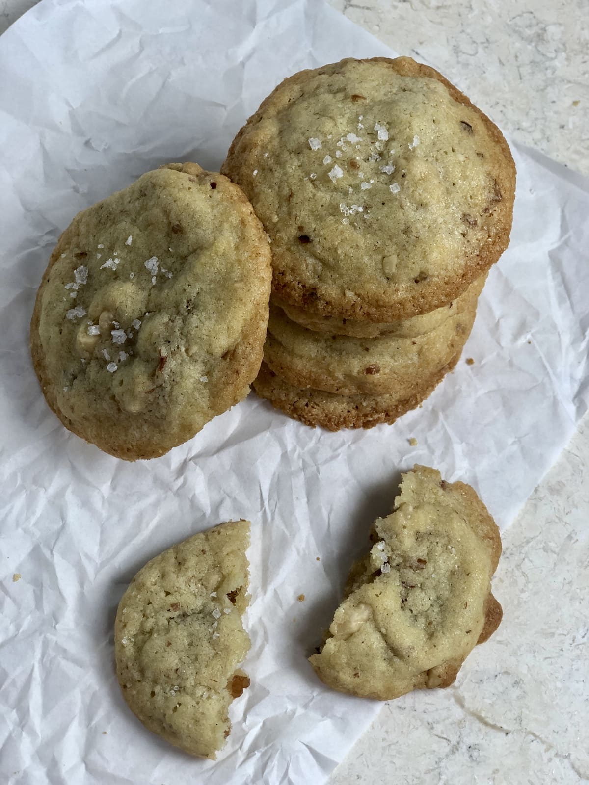 Tahini Walnut Cookies
