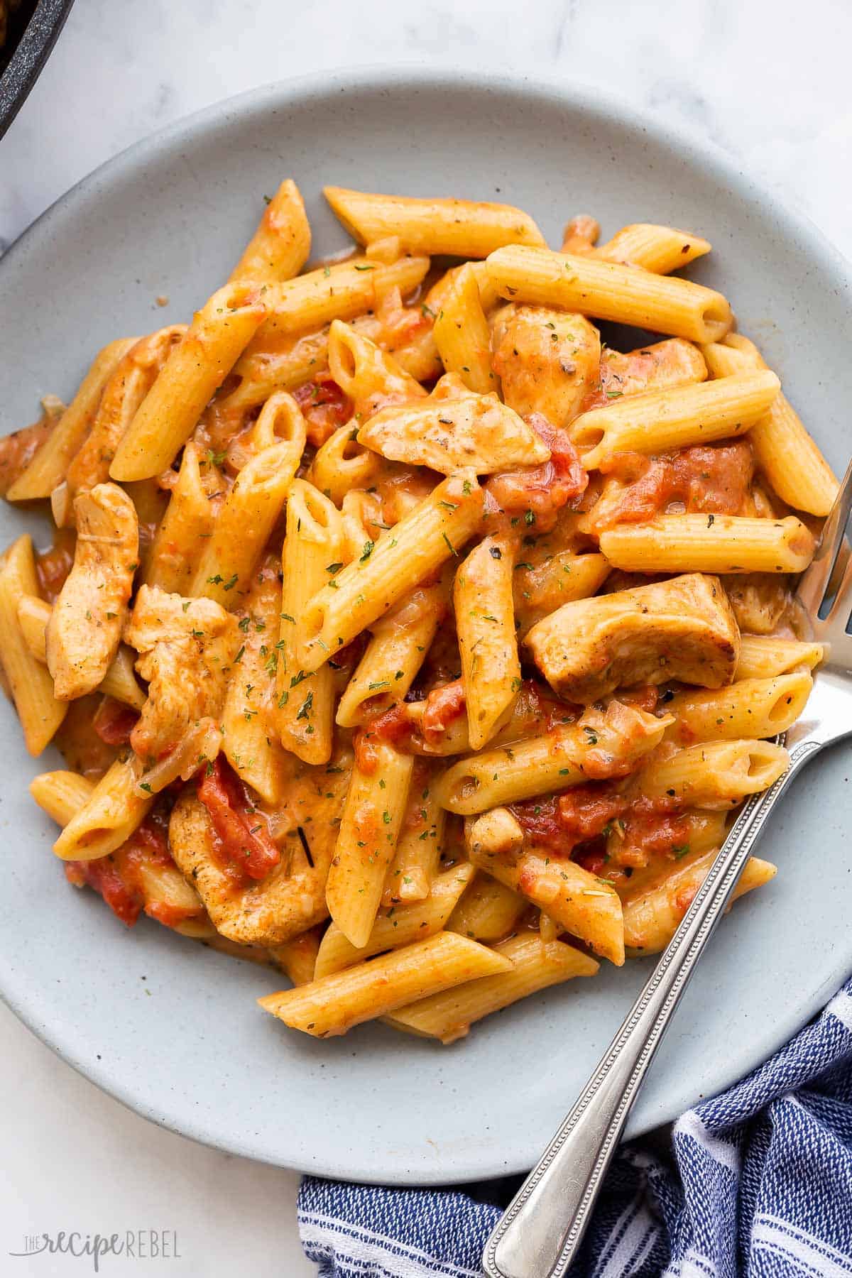 Cajun Spiced Chicken Penne