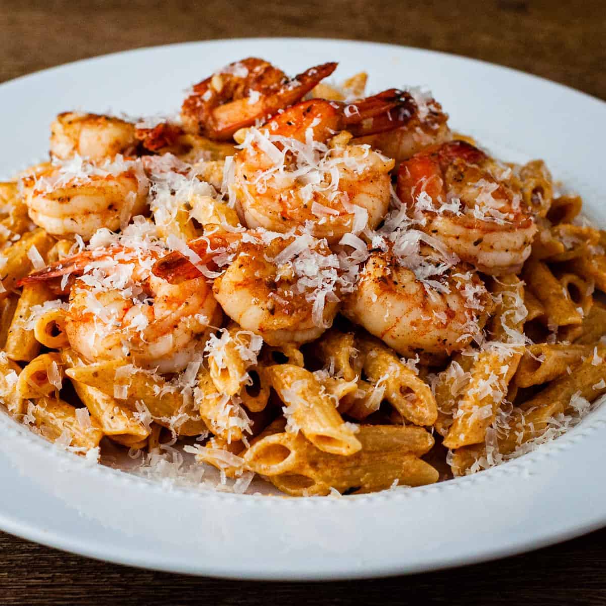 Creamy Cajun Pasta with Shrimp