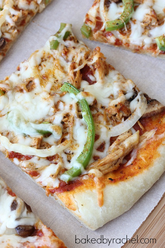 Cajun Spiced Chicken Pizza