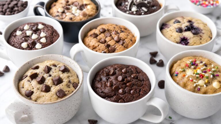 45 Mug Cookie Recipes