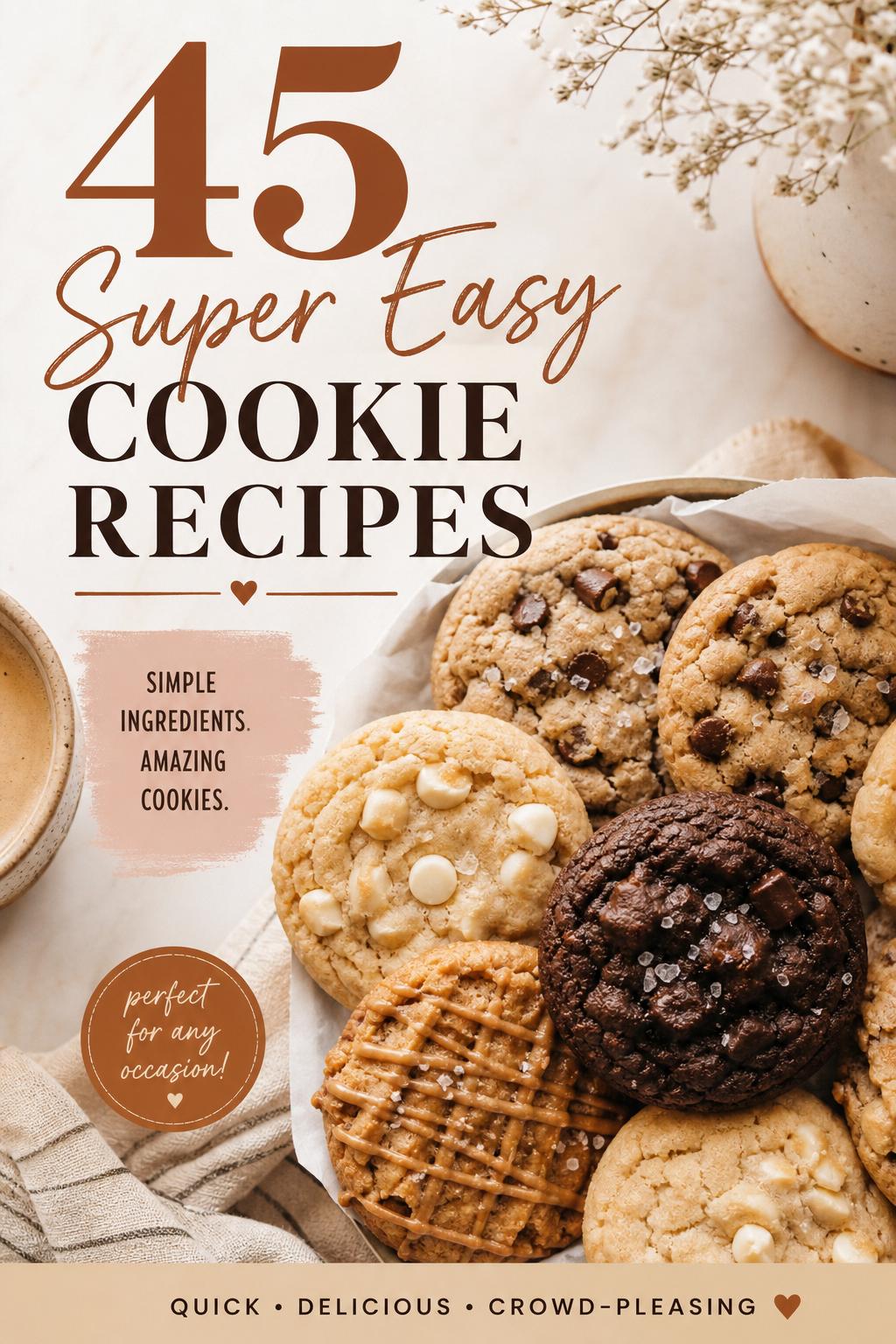 45 Super Easy Cookie Recipes