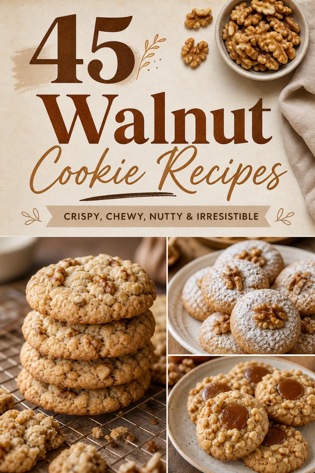 45 Walnut Cookie Recipes