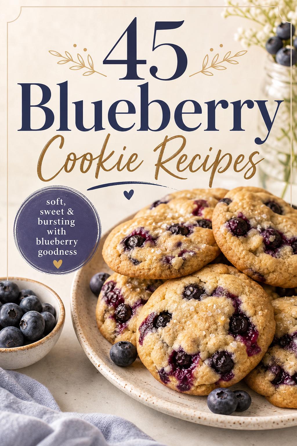 45 Blueberry Cookie Recipes