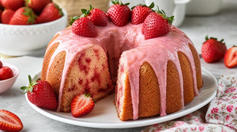 45 Strawberry Bundt Cake Recipes