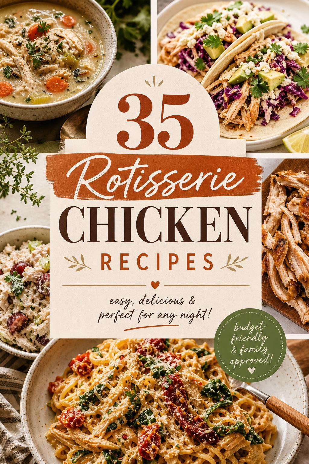 35 Rotisserie Chicken Recipes