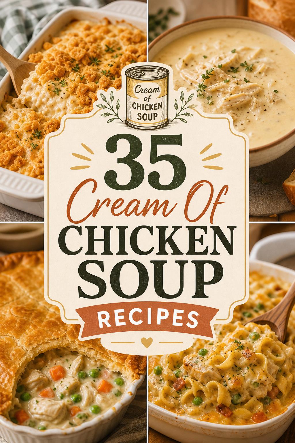 35 Cream Of Chicken Soup Recipes
