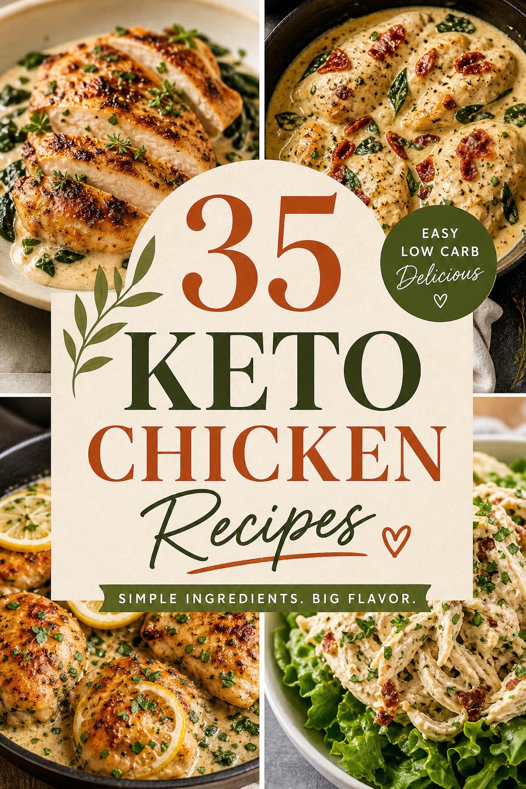 35 Keto Chicken Recipes