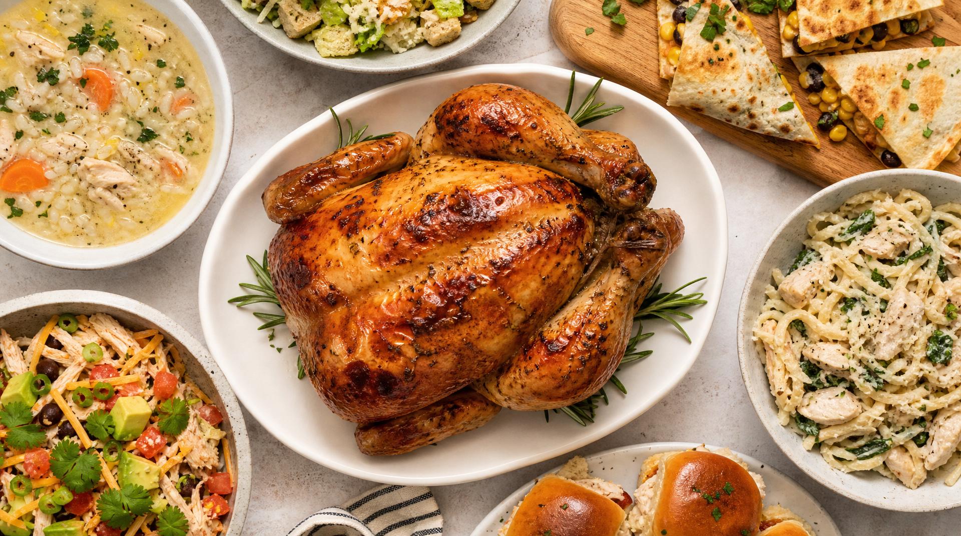 35 Recipes With Rotisserie Chicken