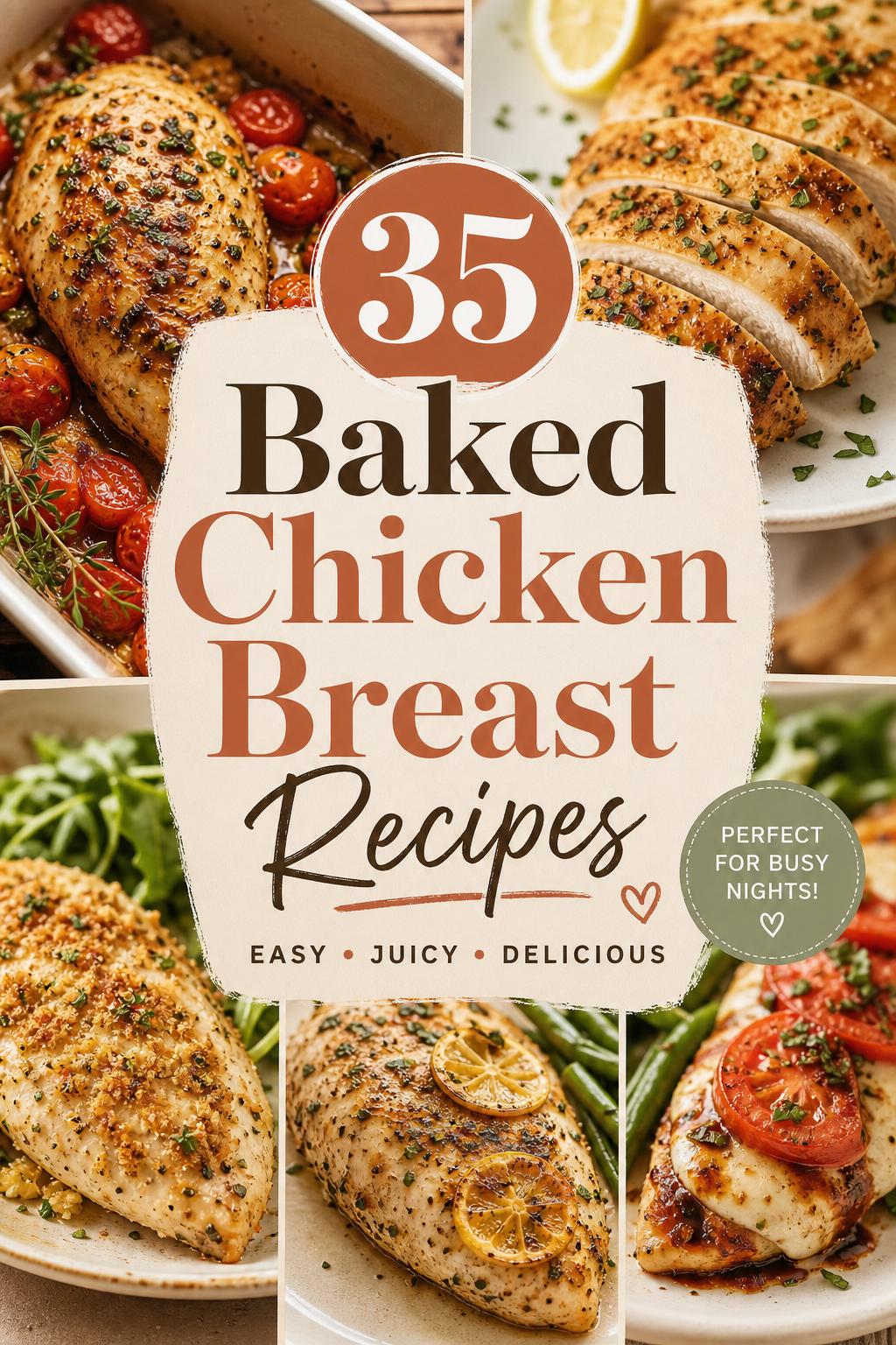 35 Baked Chicken Breast Recipes