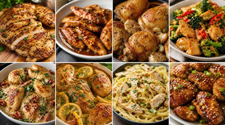35 Garlic Chicken Recipes