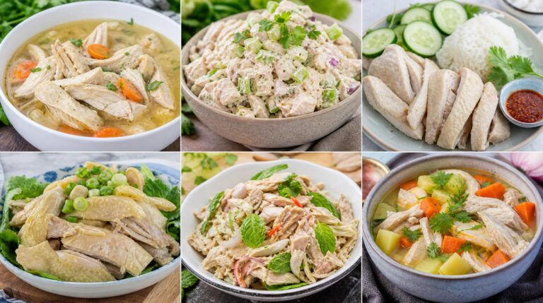 35 Boiled Chicken Recipes