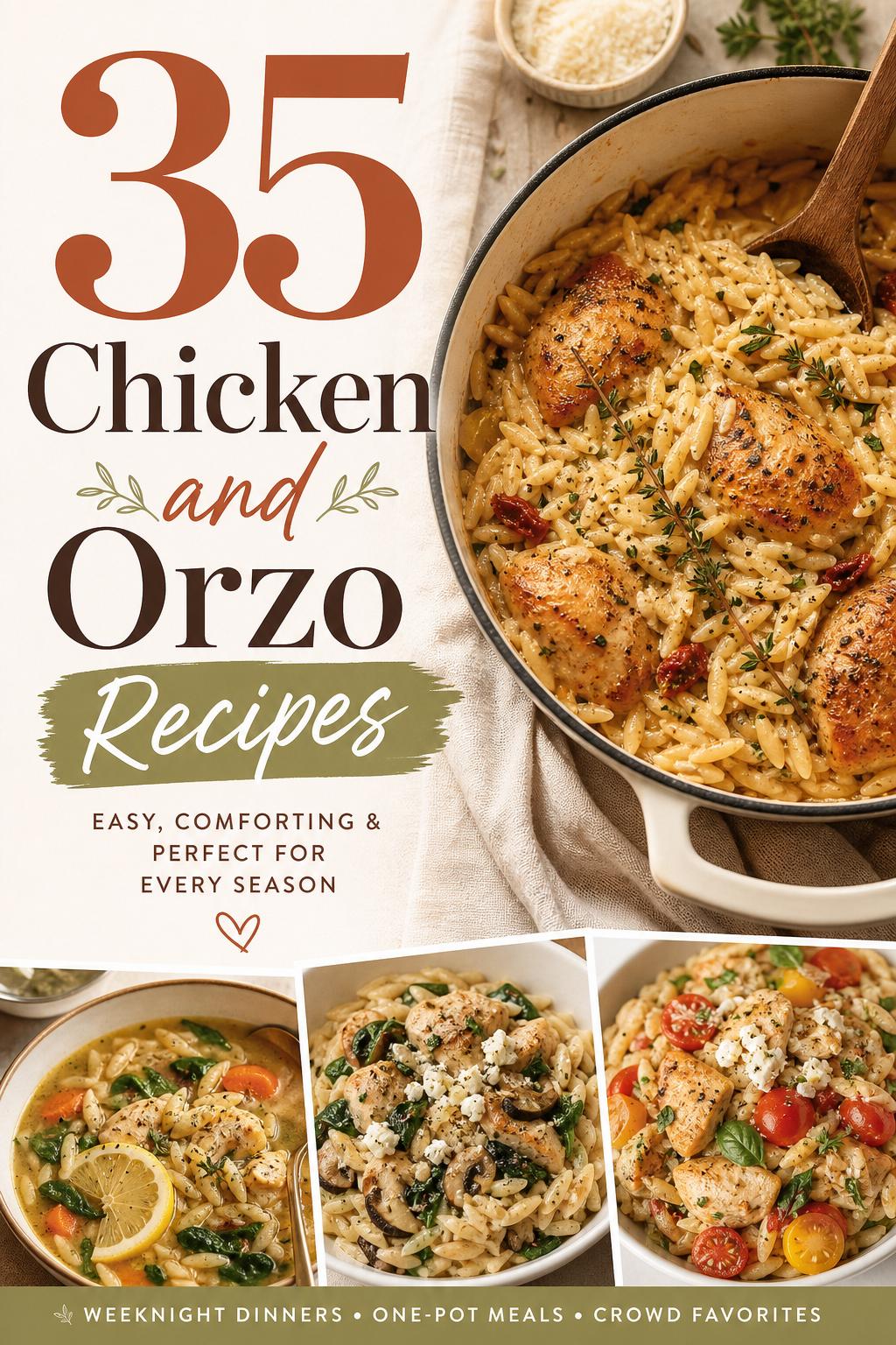 35 Chicken And Orzo Recipes