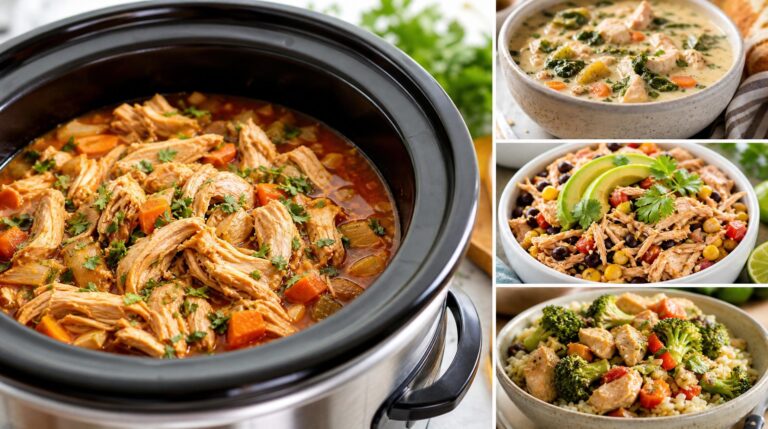 35 Healthy Chicken Crockpot Recipes