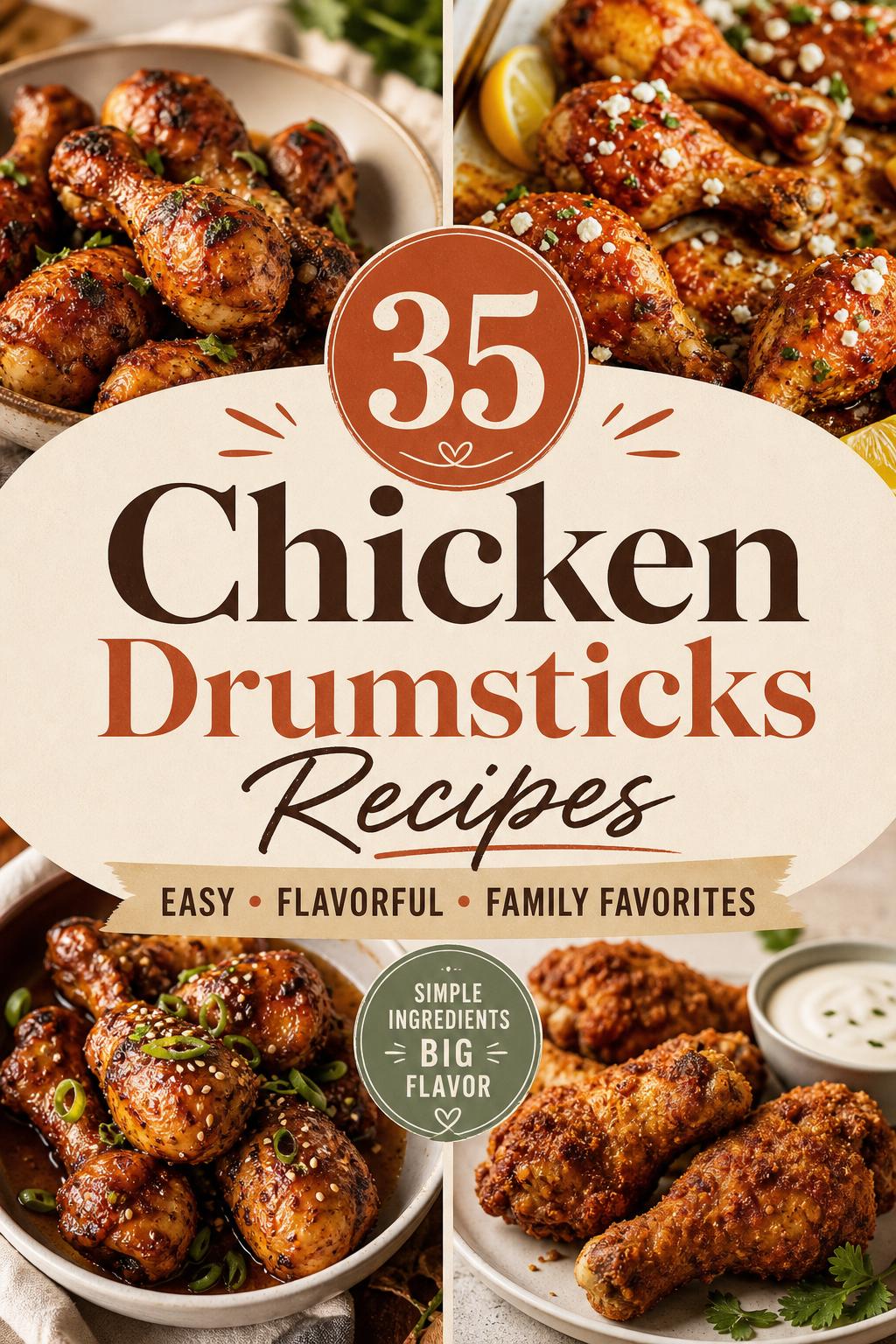 35 Chicken Drumsticks Recipes