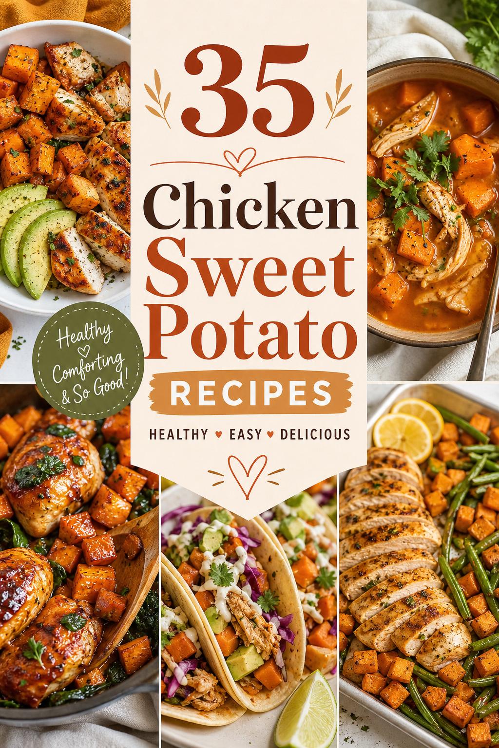 35 Chicken Sweet Potato Recipes