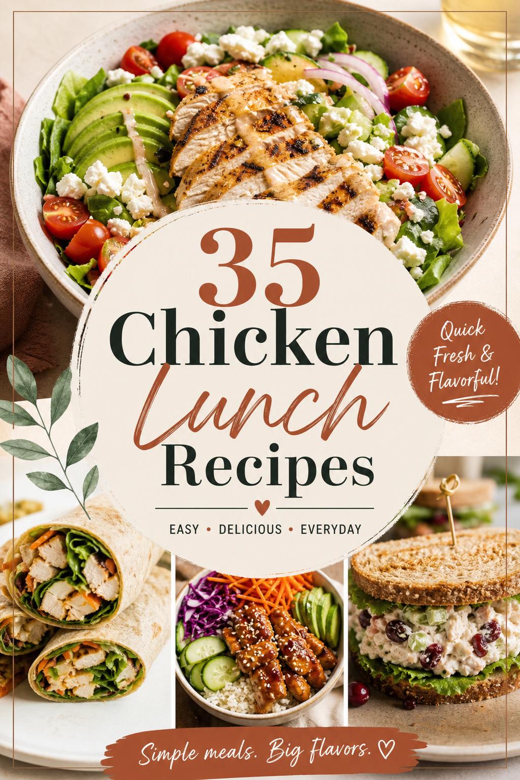 35 Chicken Lunch Recipes