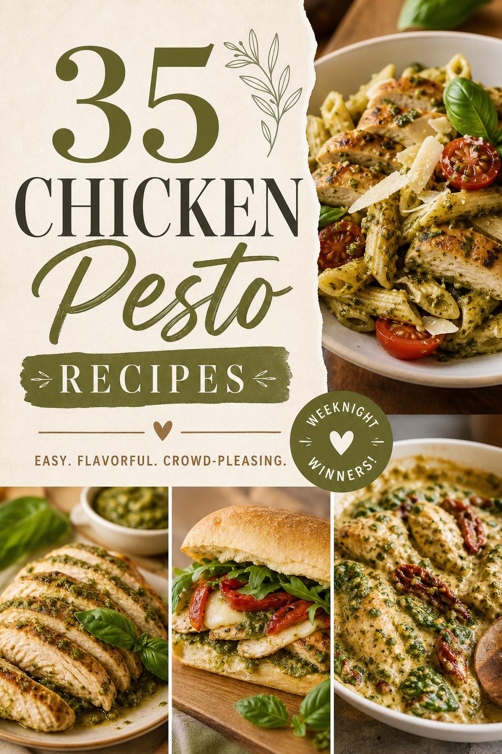 35 Chicken Pesto Recipes