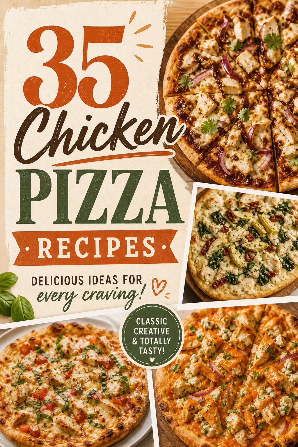 35 Chicken Pizza Recipes