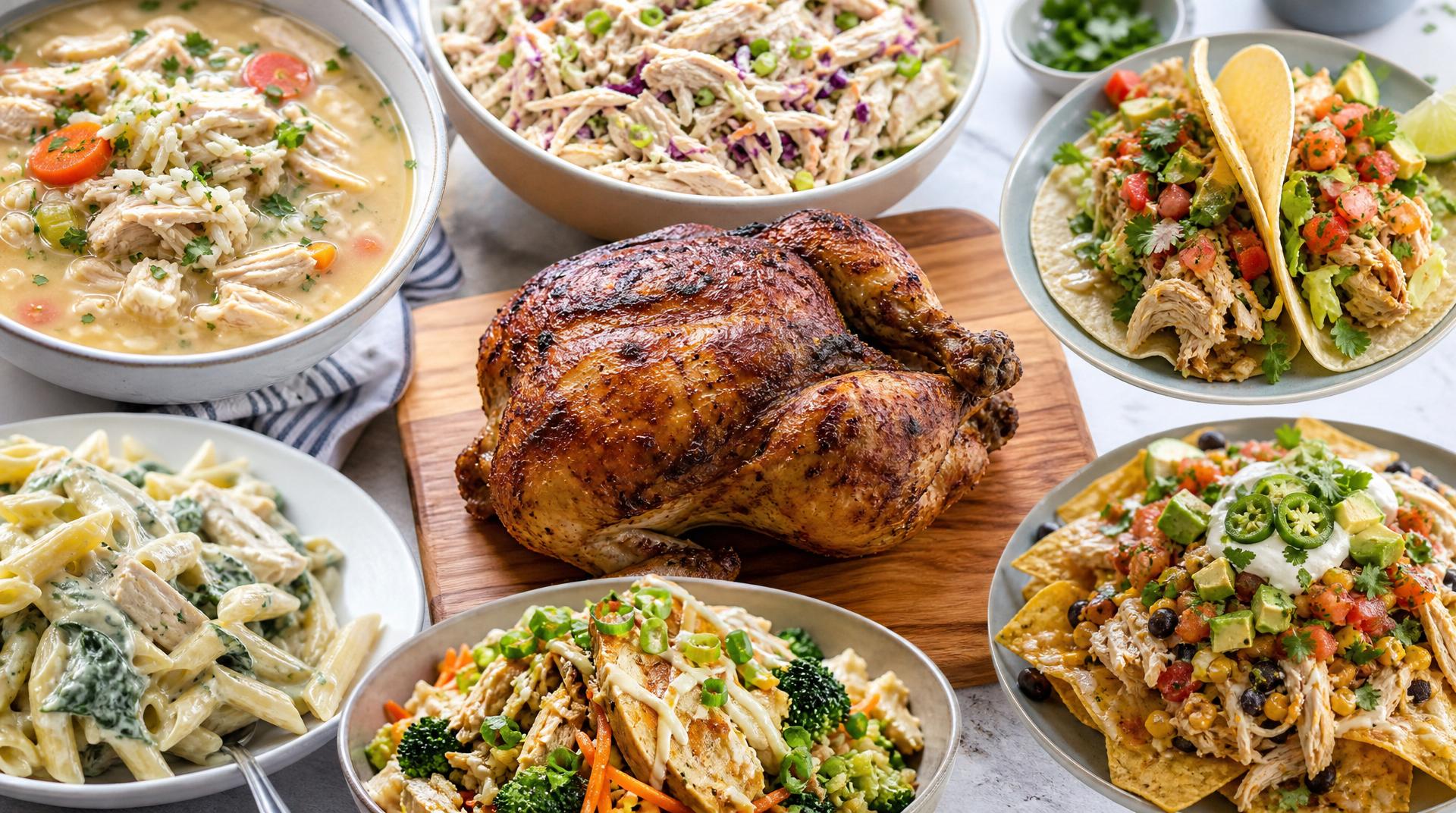 35 Easy Rotisserie Chicken Recipes