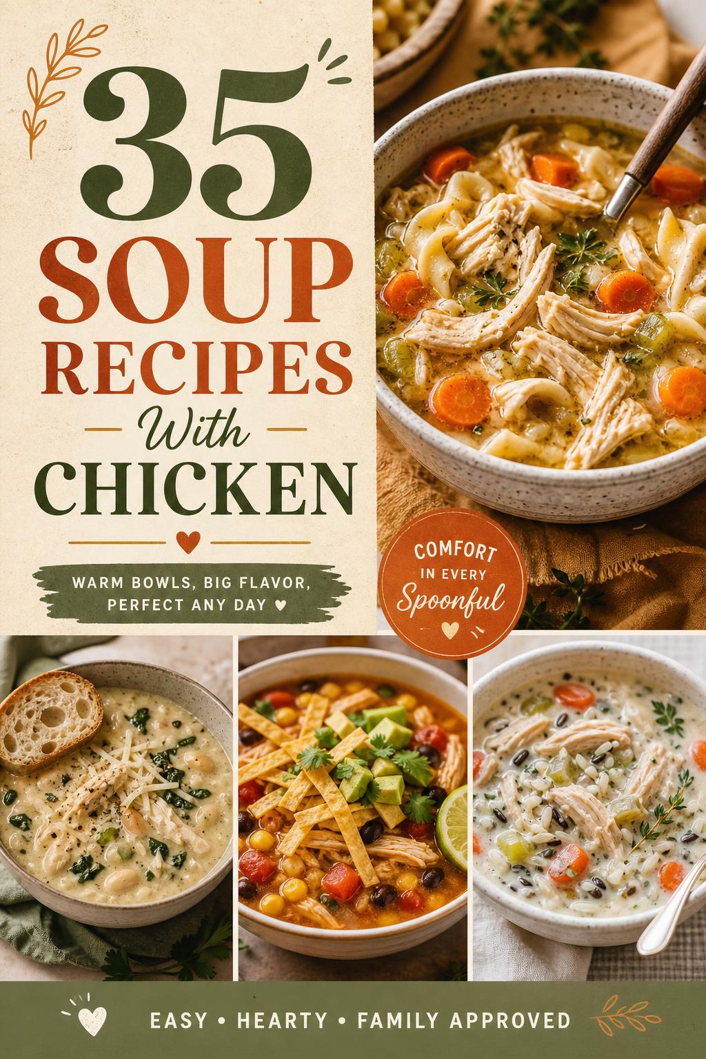 35 Soup Recipes With Chicken