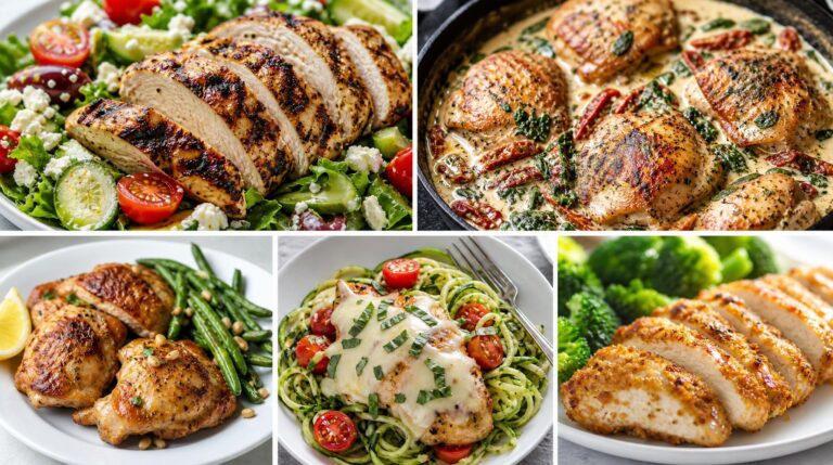 35 Low Carb Chicken Recipes For Dinner