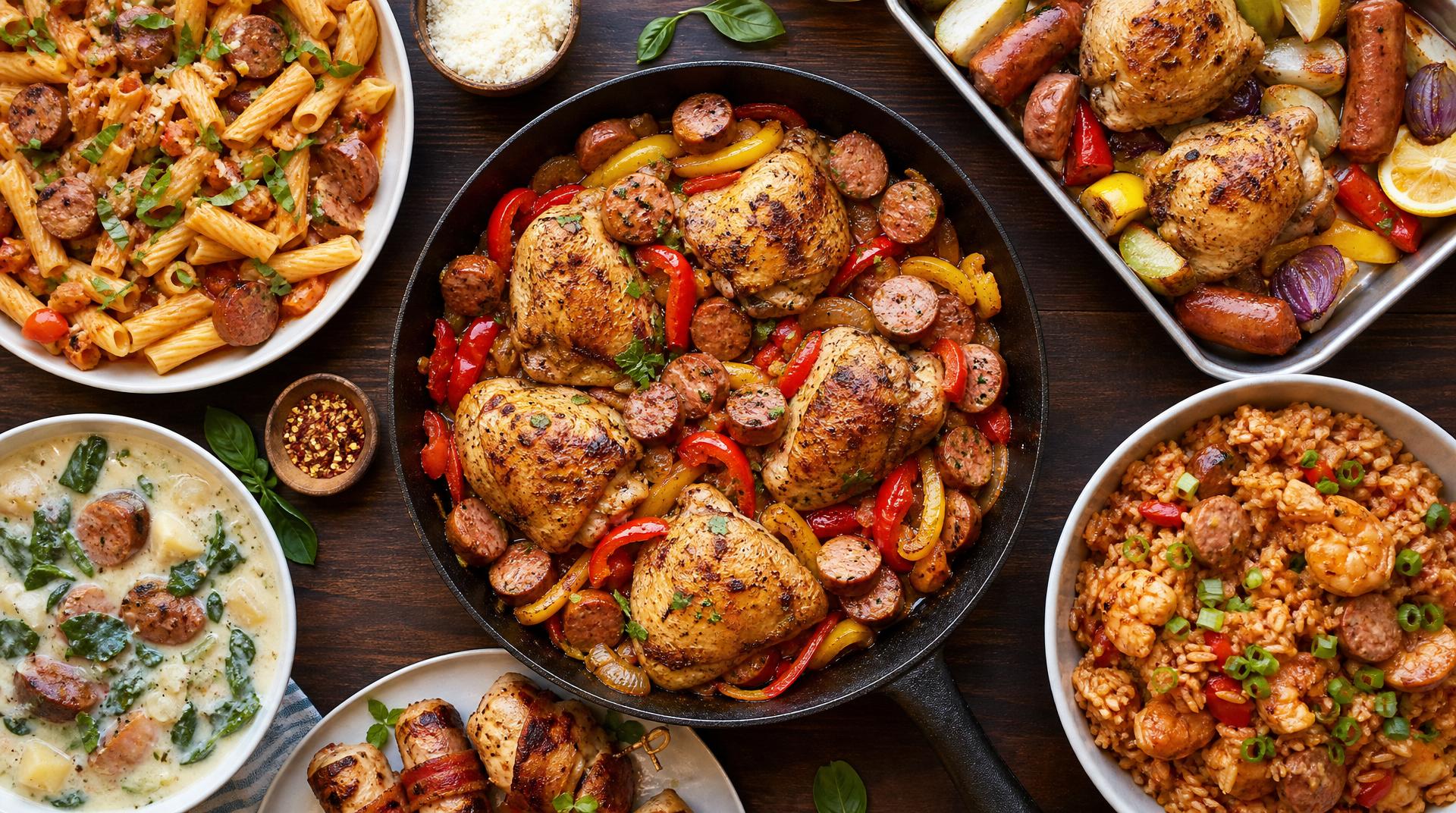35 Chicken And Sausage Recipes