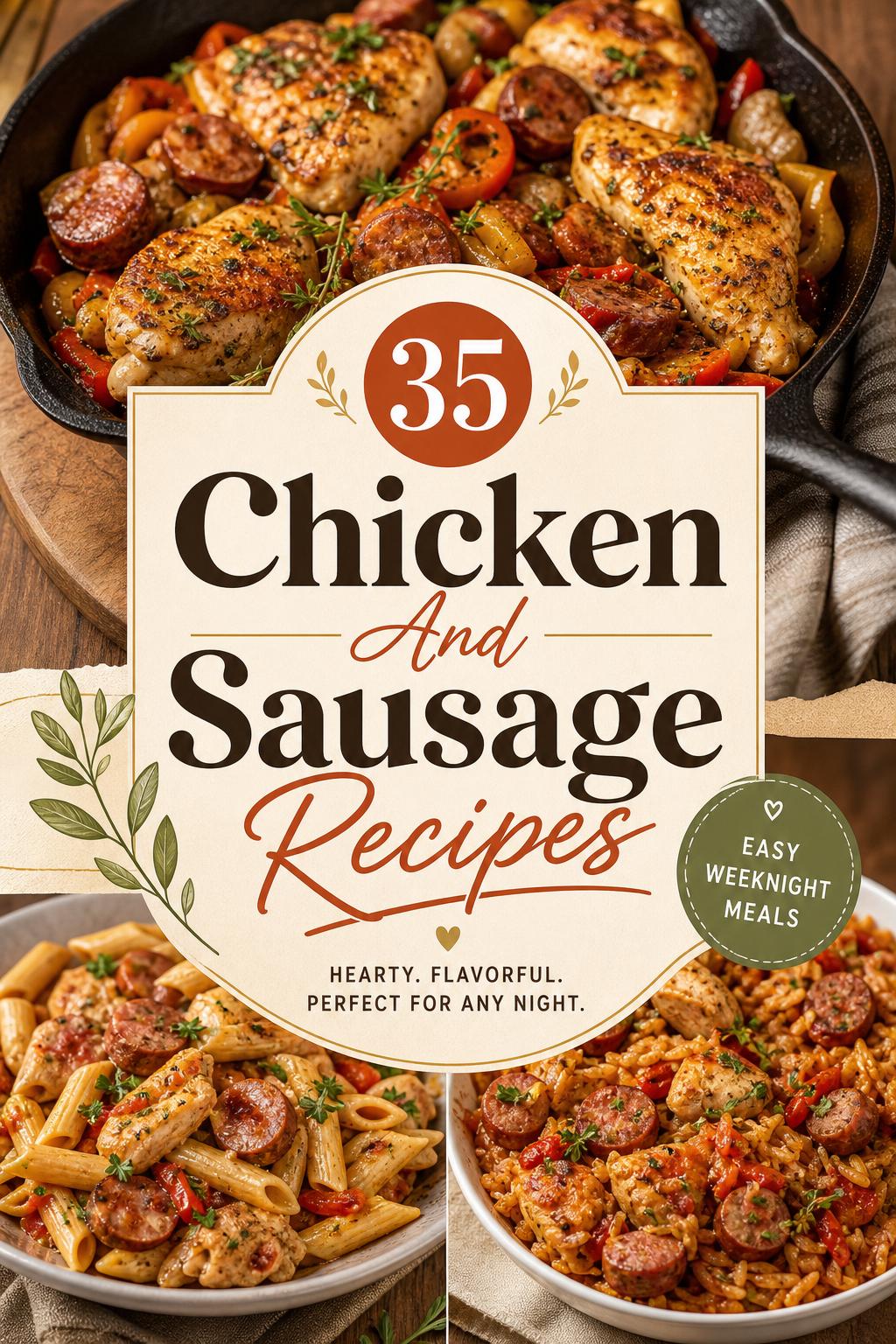 35 Chicken And Sausage Recipes