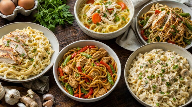 35 Chicken And Egg Noodle Recipes