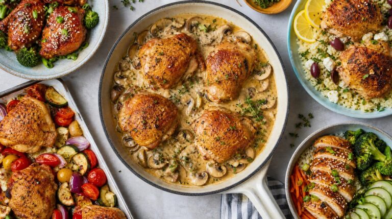 35 Chicken Thigh Dinner Recipes
