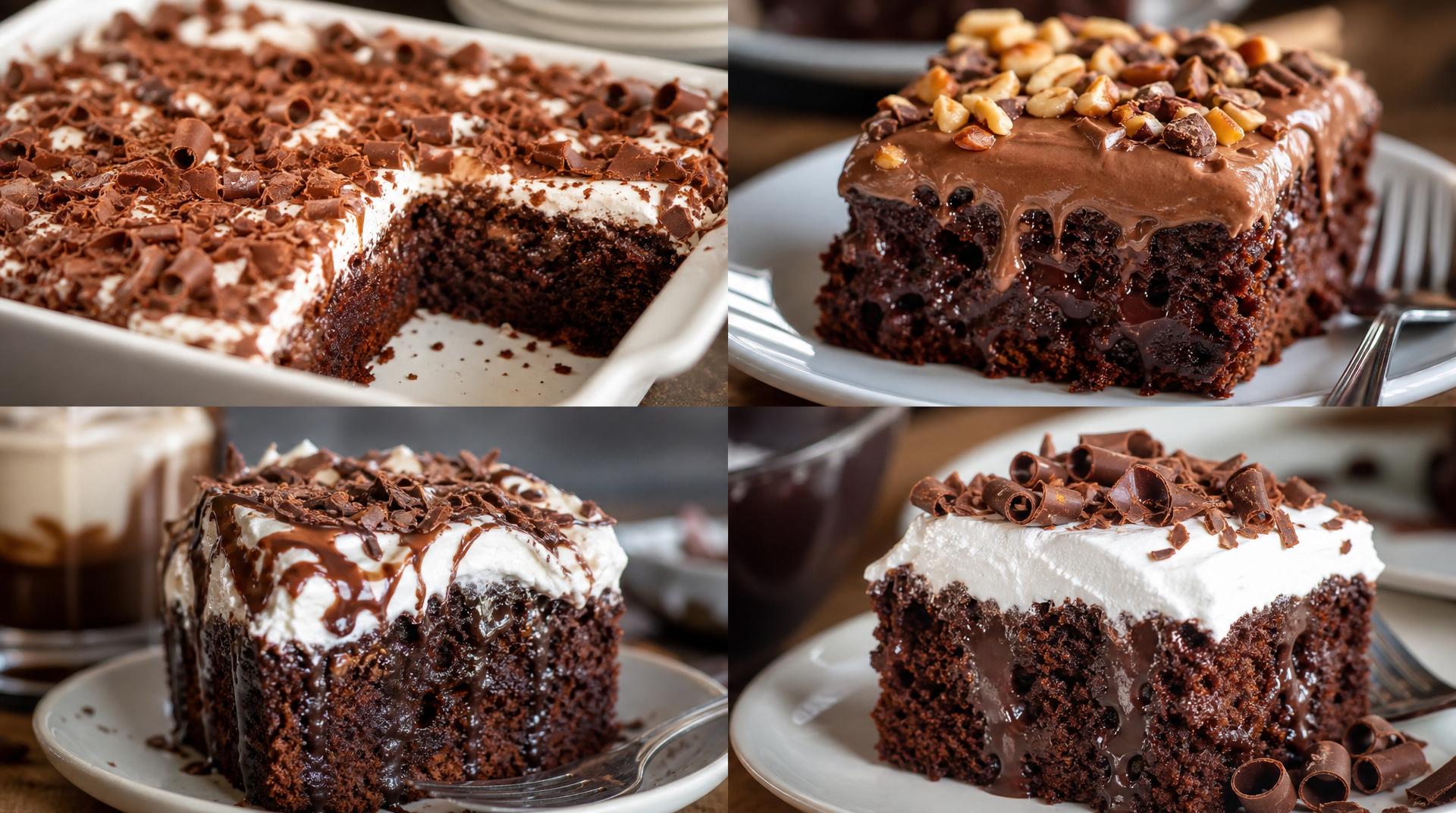 40 Chocolate Poke Cake Recipes