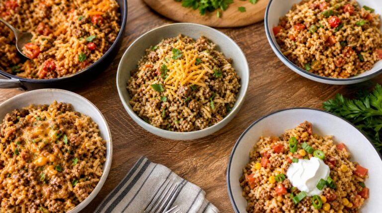37 Ground Beef And Rice Recipes