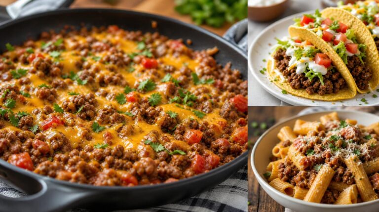 37 Easy Ground Beef Dinner Recipes