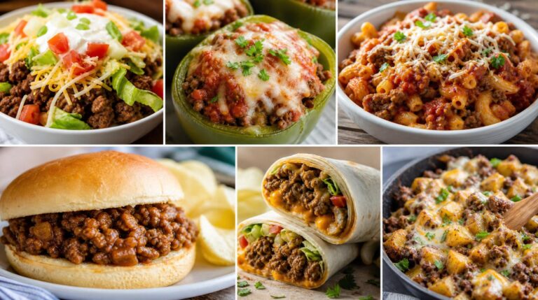 37 Ground Beef Lunch Recipes