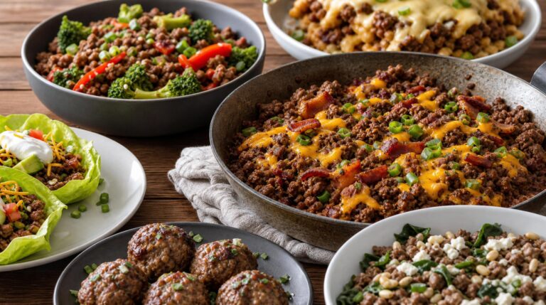 37 Keto Ground Beef Recipes For Dinner